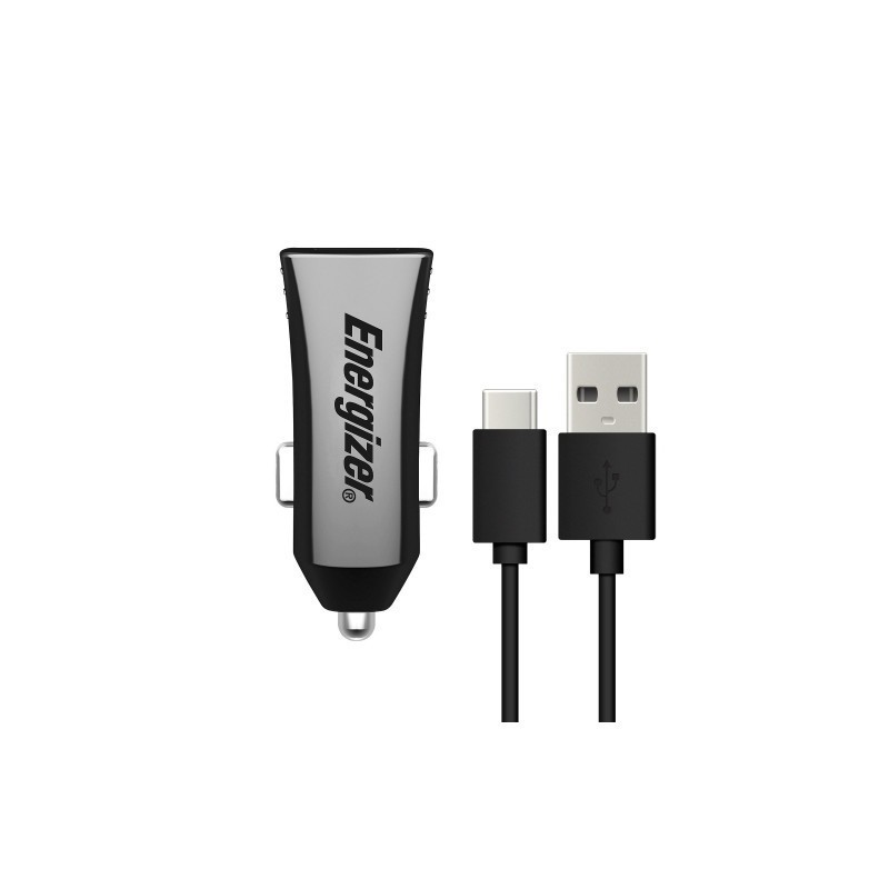 CHARGEUR DE VOITURE ENERGIZER 2 USB C 17W LOFFICIEL