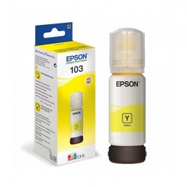 Bouteille D'encre imprimante EPSON 103 EcoTank Yellow ink bottle