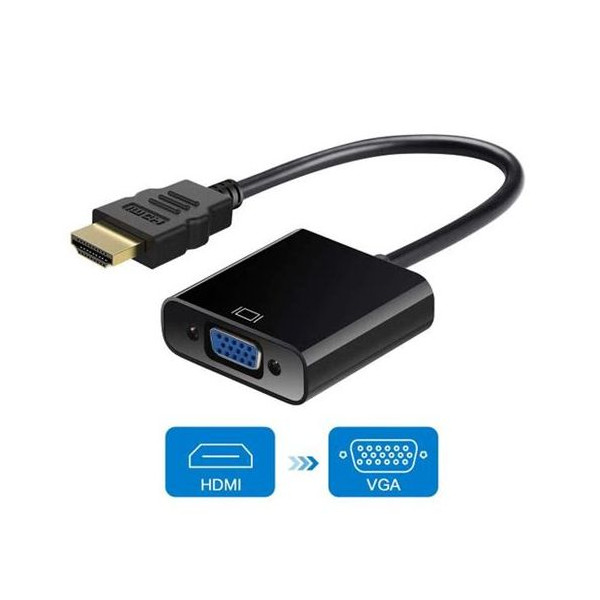 Adaptateur HDMI à VGA Avec Audio