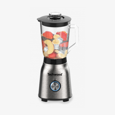 Blender inox bol en verre –...