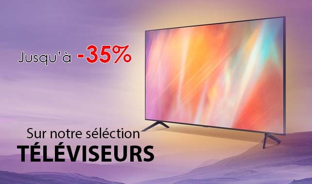 tv prix bas tunisie
