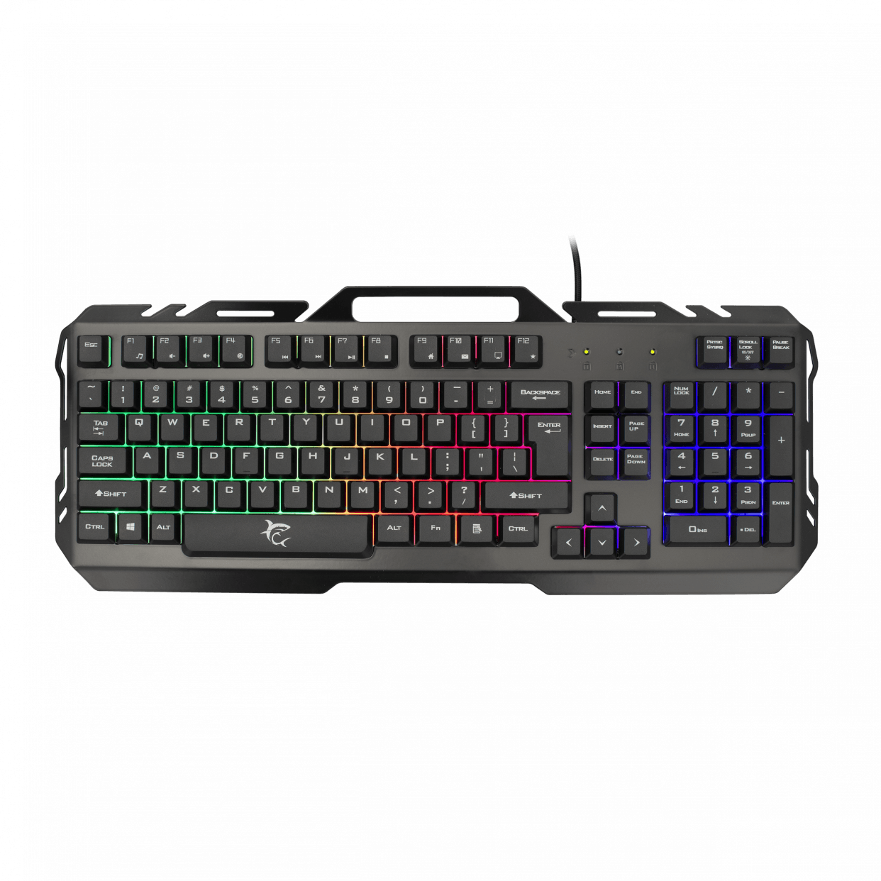 PACK-GAMING-4EN1-KEYBOARD- MOUSE-MOUSE-PAD-HEADSET-WHITE-SHARK-GC-4103